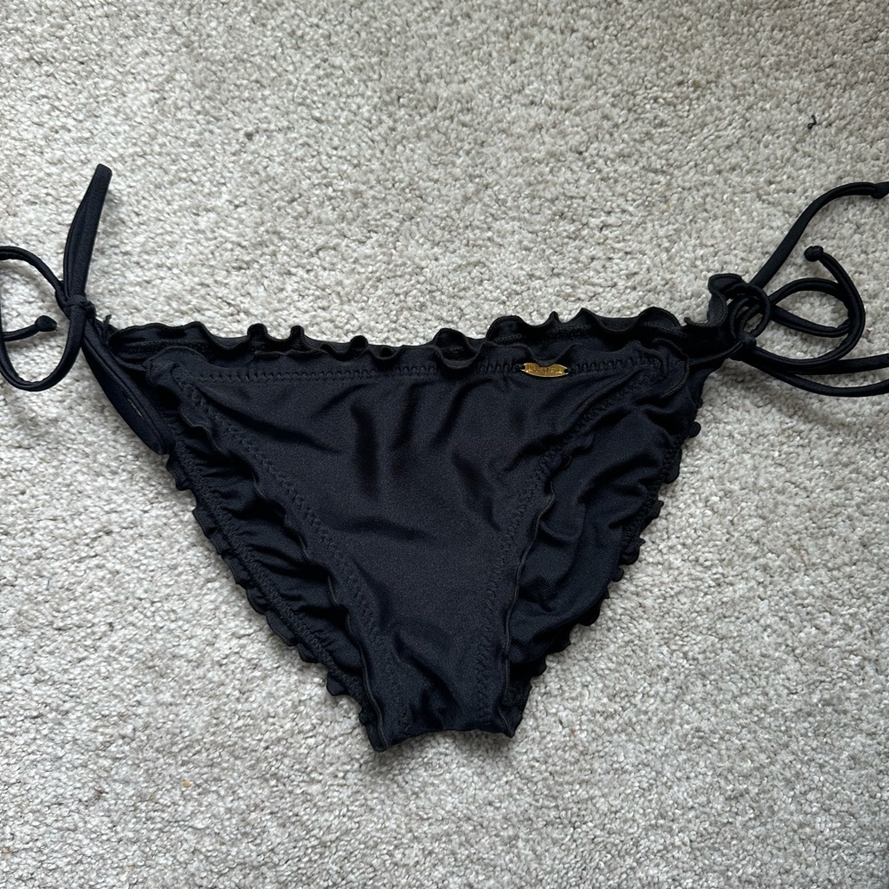 Luli Fama Wavy Ruched Back Bottoms